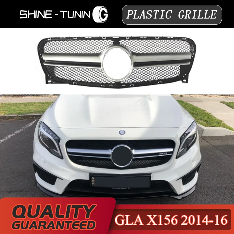 Передняя решетка подходит для M-B gla решетка GLA180 GLA200 GLA250 GLA45 GLA Класс-16 ABS X156 сетка
