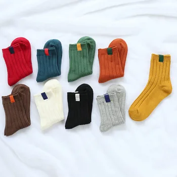 

Women Socks Cute Warm Cotton Pure Color Soft Socks Casual Low Ankle Cur Socks for Lady