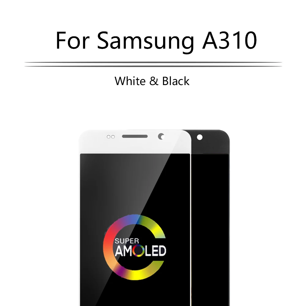 

Burn-Shadow 4.7" For SAMSUNG Galaxy A310 LCD Touch Screen Digitizer For SAMSUNG A3 2016 Display A310F A310H A310M A310Y LCD
