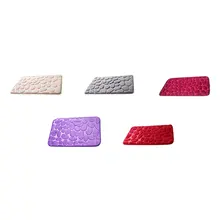 Мультяшный принт, Фланелевые домашние креативные утолщенные коврики для ковров, домашние замшевые, для спальни, кухни, Длинные полосы, Нескользящие, абсорбирующие коврики