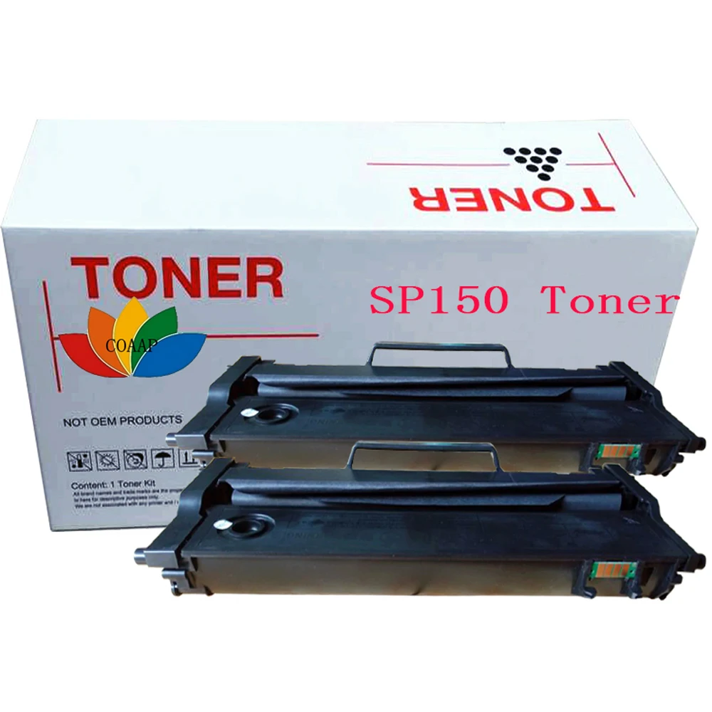 2pk Compatible Toner Cartridge SP 150 series for Ricoh Aficio SP150X, SP150SU, SP150SF, SP150SUW, SP150W, SP150S Laser Printer 2pk Compatible Toner Cartridge SP 150 series for Ricoh Aficio SP150X, SP150SU, SP150SF, SP150SUW, SP150W, SP150S Laser Printer