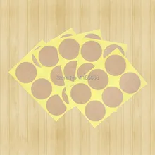 1000 шт./партия наклейки метка Diy подарочная печать для ручной работы наклейки/крафт-бумага Заготовки круглые 3 см диаметр наклейки s