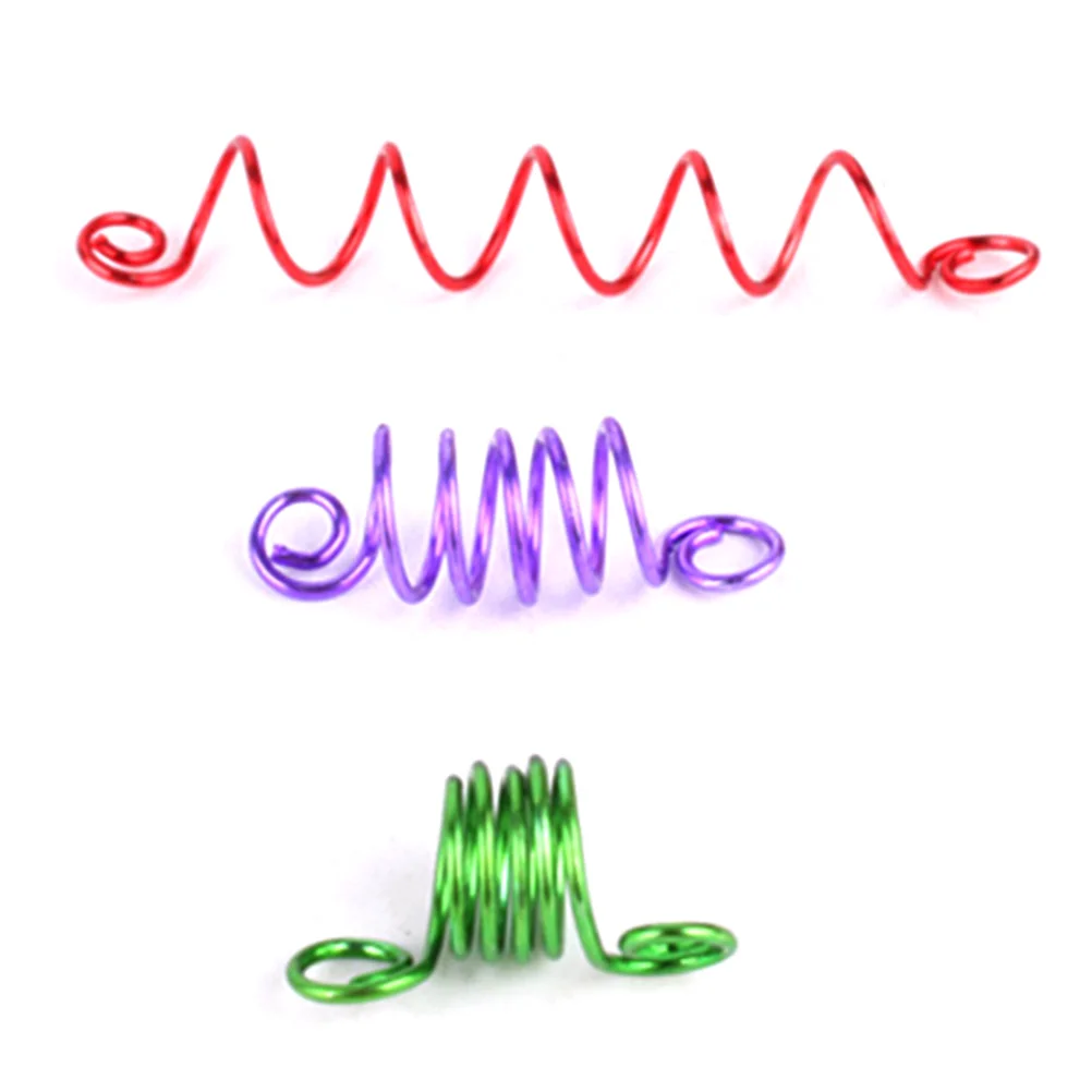 10 шт. волос коса дредлок бусины манжеты зажимы кос спираль для кос Эластичные аксессуары для волос