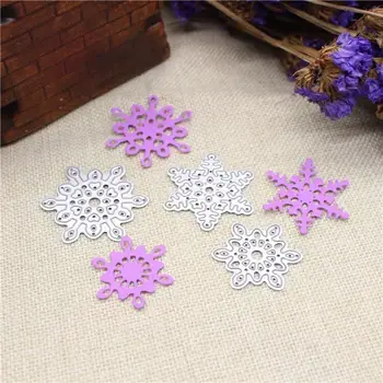 

3pcs Christmas Snowflake metal die cuts metal die cutting dies scrapbooking embossing folder for cutting machine
