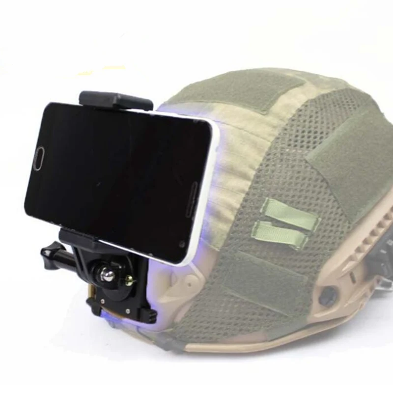 Adaptador Soporte Base Casco Tactico Camara Gopro | Meses sin interés