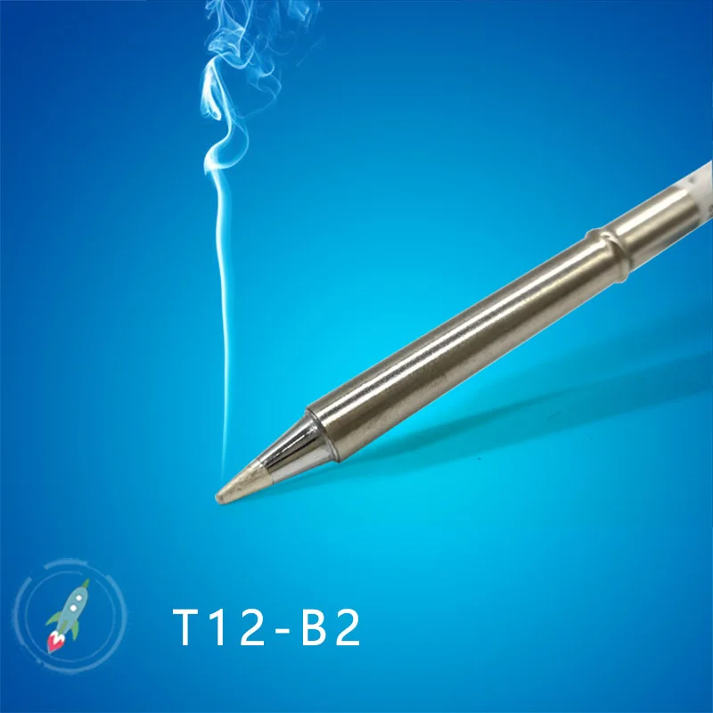 QUICKO T12 серии T12-B T12-B2 T12-BL жало паяльника для FX-951 сварки железа станции 24V 75w 20000 пайка соединений - Цвет: T12-B2