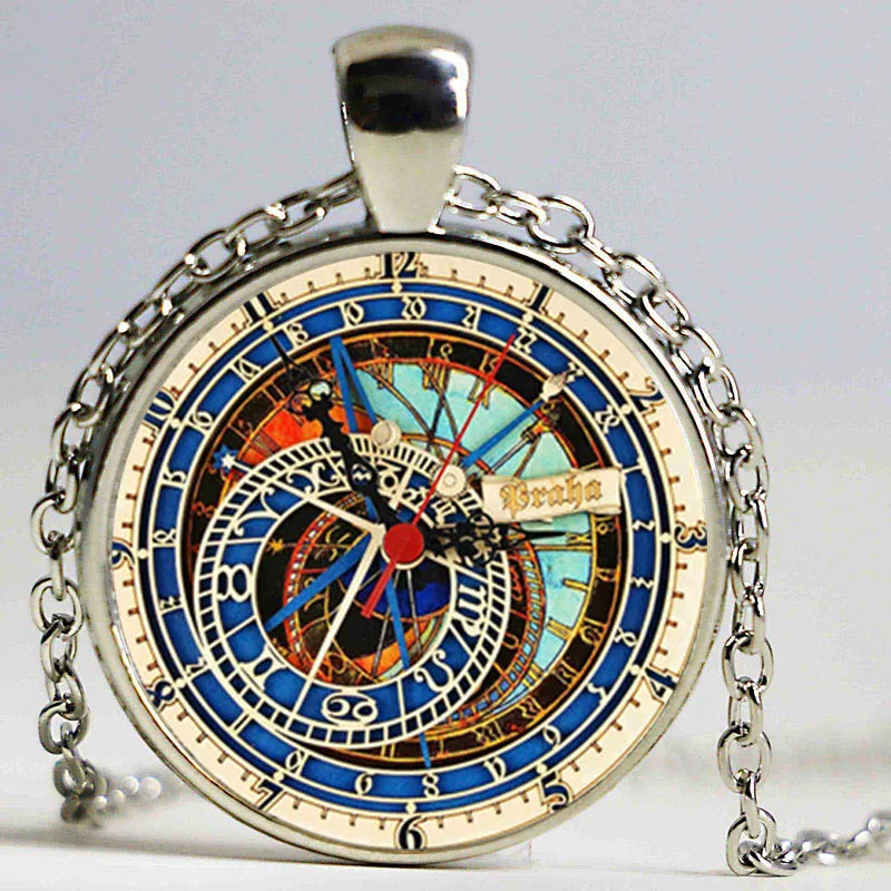 Астрономический Солнечный шар кулон ожерелье «Астрономия» Аква бронзовая астрономическая винтажная астрономическая научная бижутерия