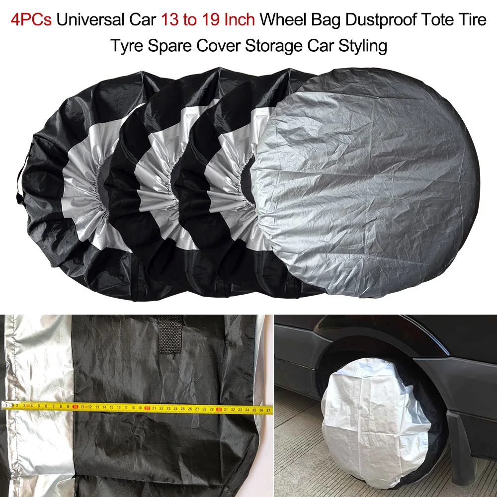 1PC Universal Car 13 to 19 Inch Wheel Bag Dustproof Tote Tire Tyre