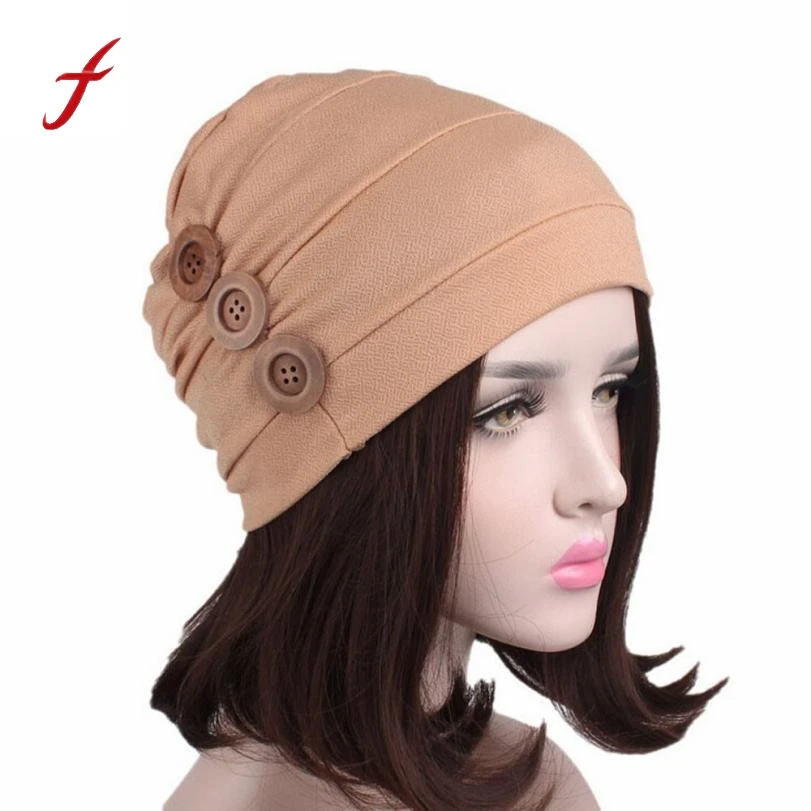 Headwear For Cancer Patients Ladies Scarf Caps Beanies Baggy Cap Women