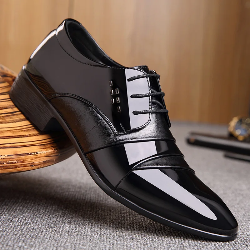 

2019 Business Casual Dress Light Leather Male Leather Casual Shoes Men Men Shoes Leather Fashion Hot Selling Dress Leather Shoes