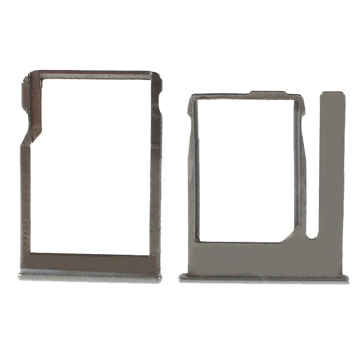 2set/lot Silver/Gray Color SIM And SD Card Tray Holder For HTC One M8 Mini/One Mini 2 | Мобильные телефоны и аксессуары