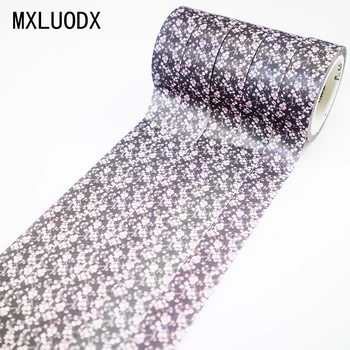 

Washi Tape Set Black Decor Masking Paper Tapes DIY Office Stationery Decorative Adhesive Tape Sticky Stickers scrapbooking 1PCS