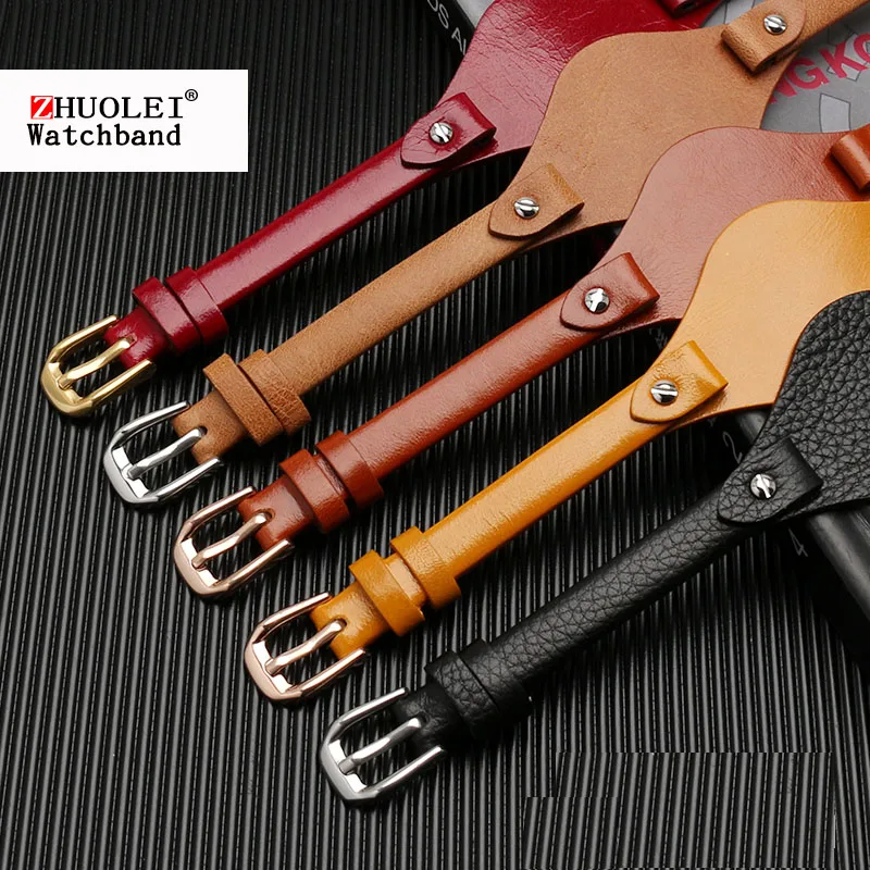 Cinturini in vera pelle di alta qualità per fossil ES3077 ES2830 ES3262 ES3060  cinturini per orologi da donna eleganti cinturino piccolo - AliExpress  Watches