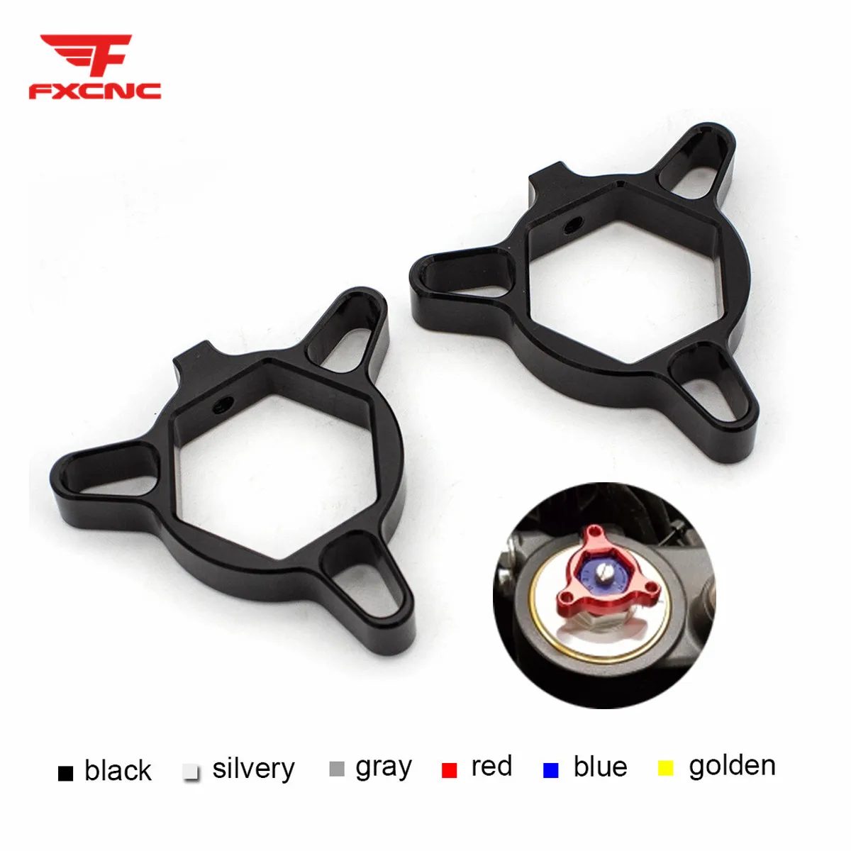 

14mm Motorcycle Accessories Suspension Fork Preload Adjuster For Triumph Daytona Street Triple 675 2007-2014