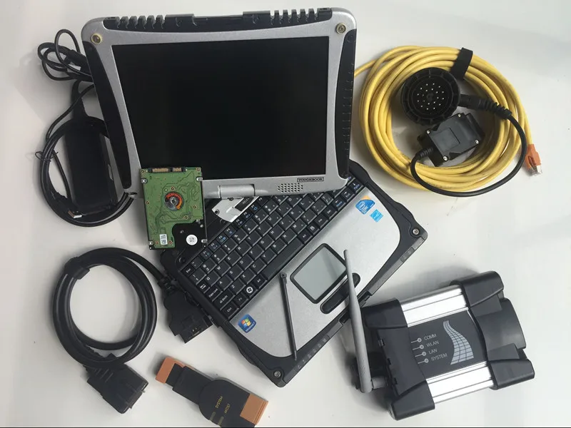  sd connect c4 mb star wifi next for bmw diagnostic programmer scanner used laptops computers cf19 s