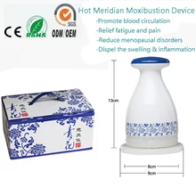 Home Beauty Salon Hot Heating Meridian Moxibustion Detox Health Care Massager For Shoulder Back Arm