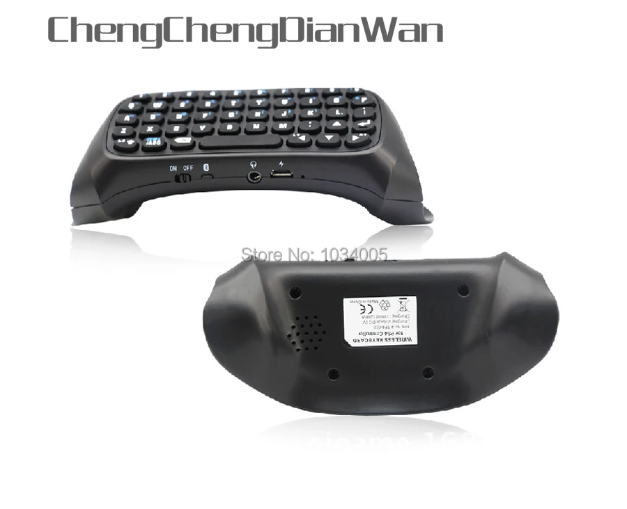 Chengchengdianwan Mini Tastiera Wireless Bluetooth Compatibile Per Tastiera Con Impugnatura Ps4 Per Playstation 4 Ps4