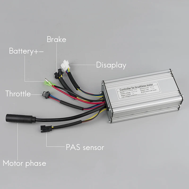 24 В 36 В Электрический велосипед 22А бесщеточный контроллер 250 Вт 9mosfet DC контроллер двигателя для KT ЖК-дисплей светодиодный водонепроницаемый конверсионный комплект