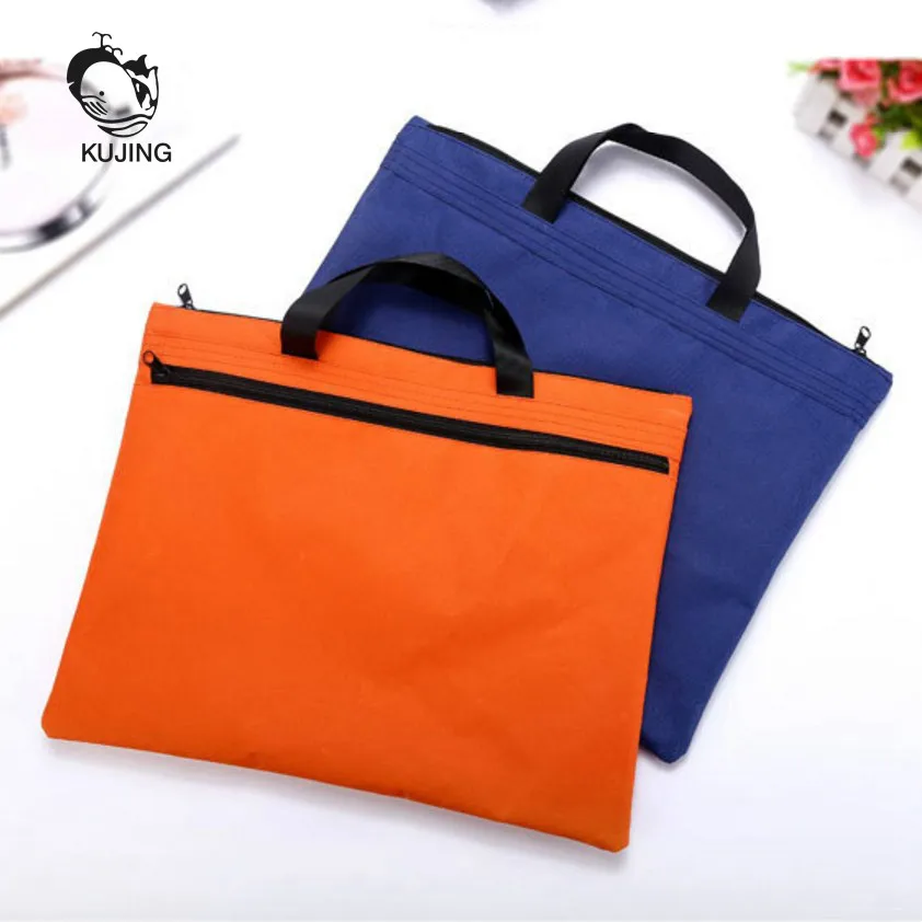 KUJING Men And Women Briefcase High quality Canvas Cheap Fashion File