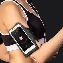 Спортивный наручный чехол для iPhone 6 7 8 Plus X Xr XS MAX для samsung S8 S9 5," Универсальный водонепроницаемый нарукавный спортивный чехол сумка