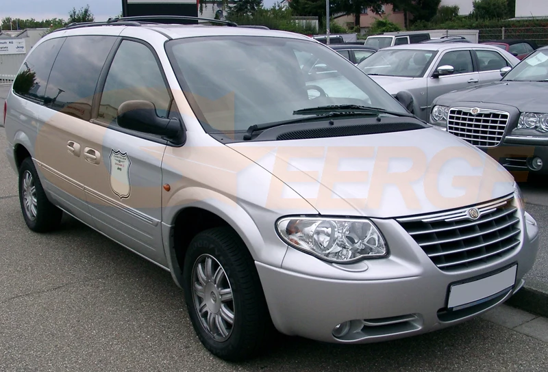 Для Chrysler Voyager Grand Voyager 2005 2006 2007 RF Bluetooth контроллер многоцветный ультра яркий RGB светодиодный комплект ангельских глаз