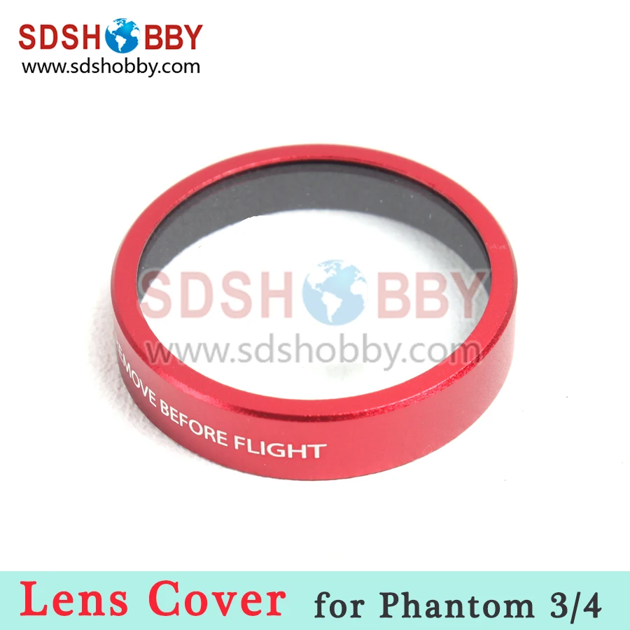

Camera Cover Lens Cap Lens Protector Red for DJI Phantom 4/3 Professional & Advanced & Standard