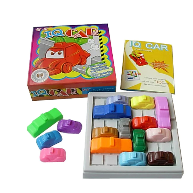 IQ Car Puzzle Board Game Funny Entertainment Game Play with Family/Friends/Party Best Gift for Children