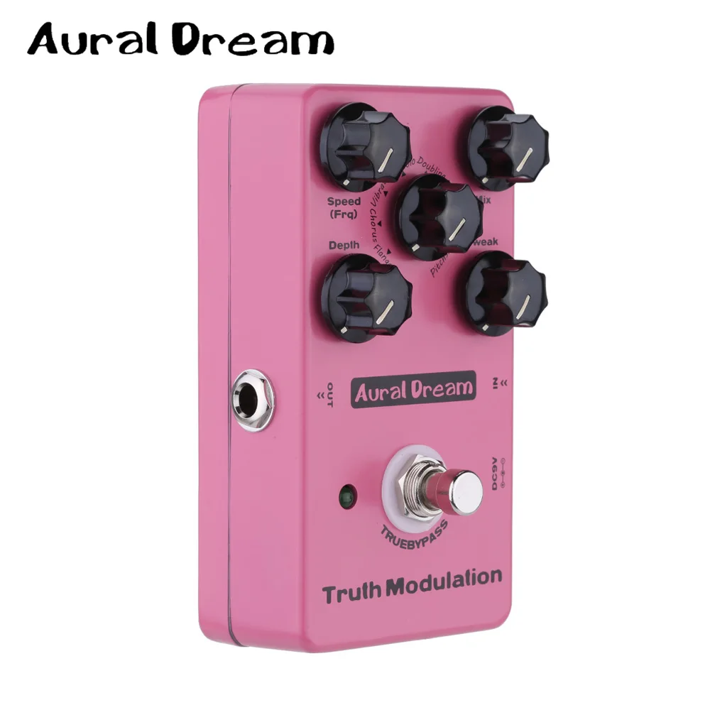 Aural Dream Truth Modulation Guitar Effect Digital Pedal with Five