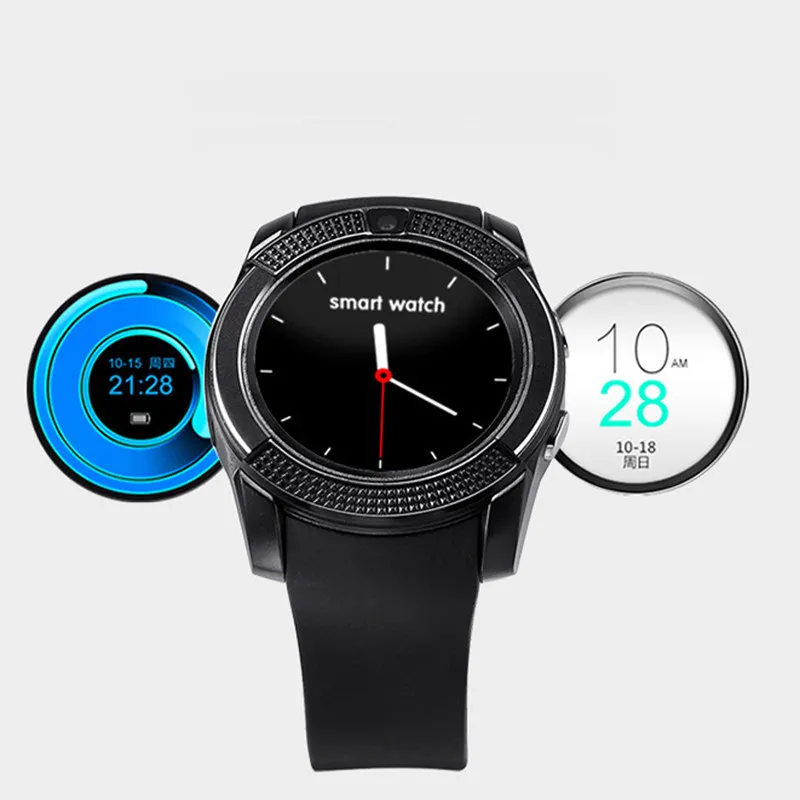 V8 SmartWatch Men Women V8 Bluetooth Wristband Smart Watch With Touch Screen HD Camera/SIM Card Passmoter For Apple Android V8 SmartWatch Men Women V8 Bluetooth Wristband Smart Watch With Touch Screen HD Camera/SIM Card Passmoter For Apple Android