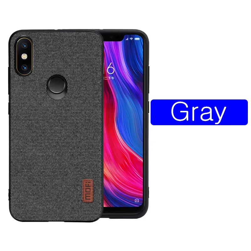 phone cases for xiaomi For Xiaomi Mi8 Case Cover Mi 8 Explorer Version Back Cover Silicone Fabric Shockproof Case Coque Capas MOFi Mi8 SE Case xiaomi leather case cosmos blue Cases For Xiaomi