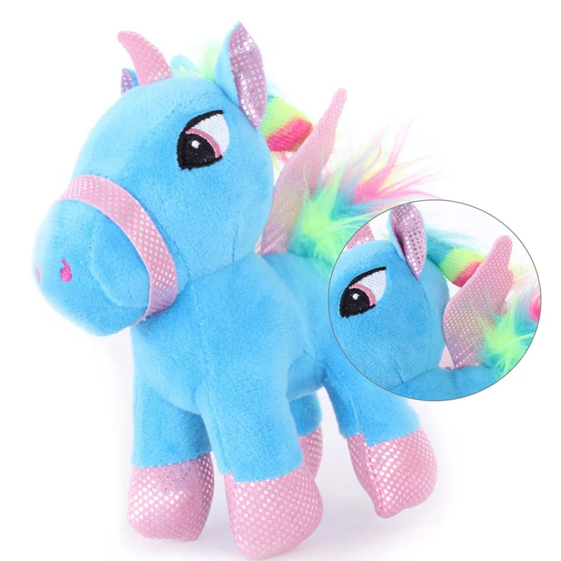 Stuffed Animal Baby Dolls Lovely Cartoon Unicorn Donkey Horse Plush Toys For Kids Toys Children Baby Birthday Christmas Gift