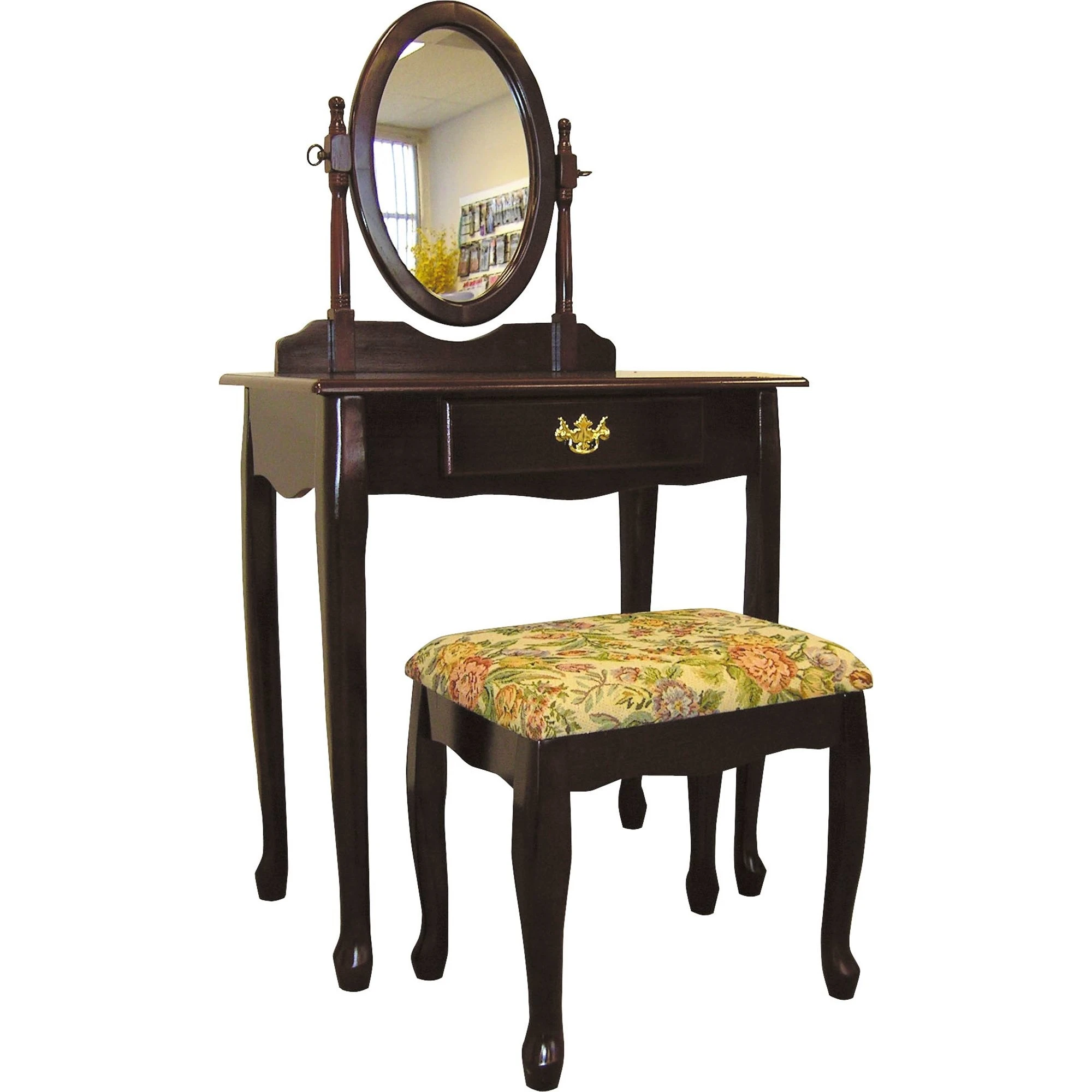 

Ore International H-7 Cherry 3-pc. Vanity Set