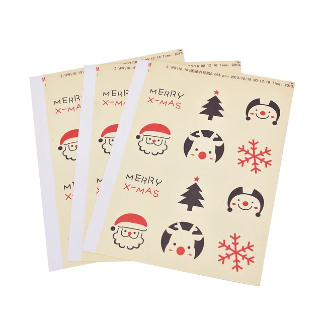 christmas envelope seal
