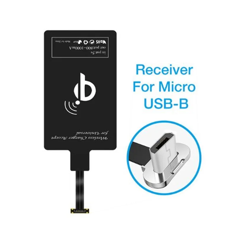 For Micro USB B Tongdaytech 10 Вт автомобильное крепление Qi Беспроводное зарядное устройство для Iphone 8 XS MAX 11 Pro Max держатель на вентиляционное отверстие быстрое зарядное устройство для samsung S9 S10 - Тип штекера: For Micro USB B