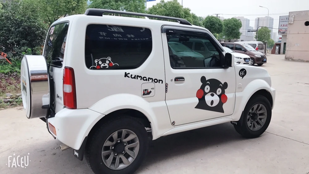 Оконный козырек MONTFORD для Suzuki Jimny 2007 2015 из АБС пластика защита от дождя солнца