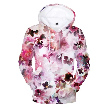 

Fashion Hoodies Flower 3D Print Women Men Sweatshirts Aikooki Hooded Flower 3D Hoodies Sweatshirt pullovers