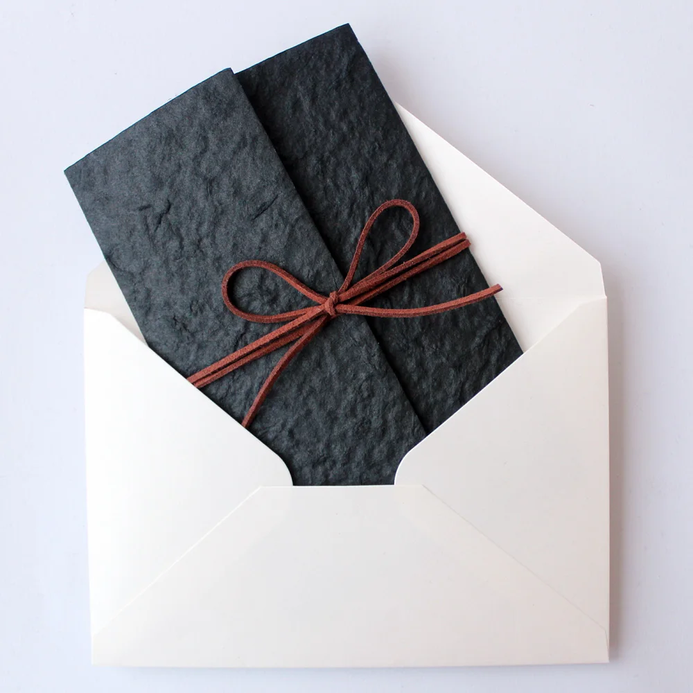 Винтажные черные свадебные приглашения с конвертами элегантные приглашения на уникальную свадебную тематику деревенские пригласительные открытки-набор из 30
