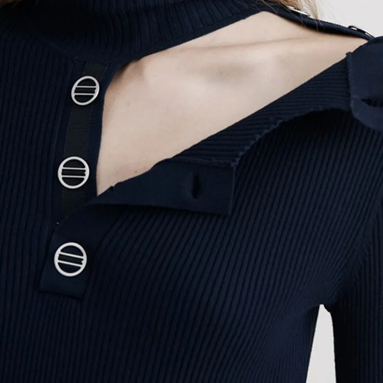 2019 Spring Women New Long-sleeved High-necked Sweater Threaded Bottom Fashion Sweater WomenPullovers Turtleneck 2019 Spring Women New Long-sleeved High-necked Sweater Threaded Bottom Fashion Sweater WomenPullovers Turtleneck