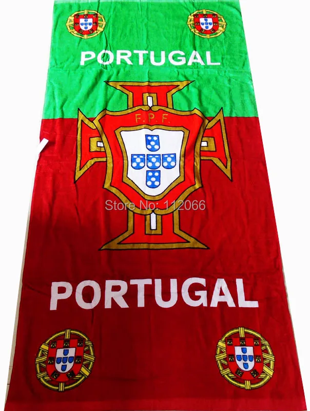 Free Shipping 70cm X 140cm 100 Cotton Flag Beach Towel