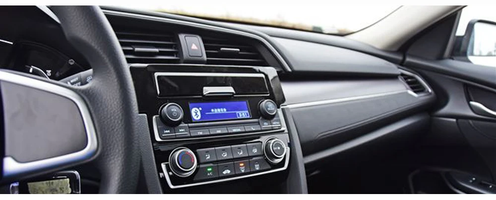 Sale Sinosmart  Android 8.1 2Din IPS/QLED 2.5D screen car gps radio navigation player for Honda Civic 2016 13