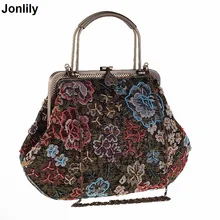 Женские вечерние сумки с бисером, новые винтажные Женские сумки в этническом стиле, модные женские сумки для вечеринок, женские сумки-мессенджеры LI-1400