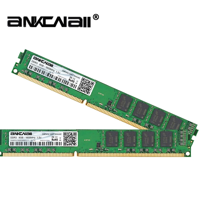 DDR3 Оперативная память 8 ГБ(2 шт. x 8 Gb) 1333 МГц 1600 МГц PC3-10600/12800 для настольных Intel памяти DIMM 1,5 V 240Pin