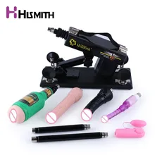 HISMITH Multi-Speed Sex Machine Gun with 7 different attachments female masturbation machine Sex products for couples