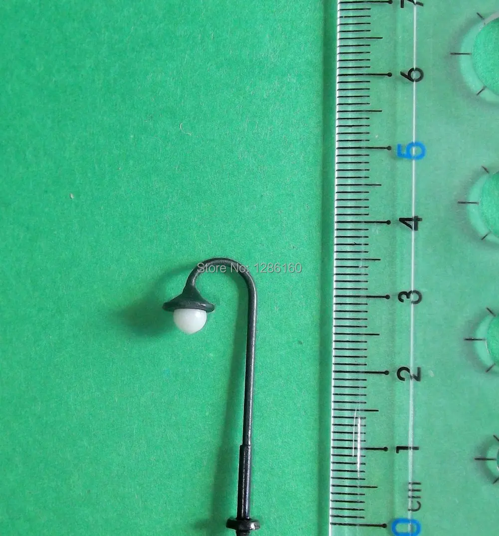 

Y9-11 Z 10pcs SCALE MODEL RAILWAY STREET LEDS LAMPPOSTS/LIGHTS NEW