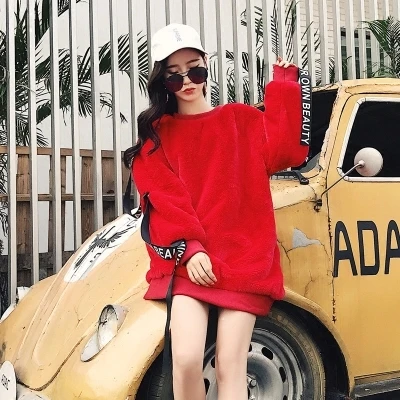 

Women New Fashion Faux Fur Coat 17M10