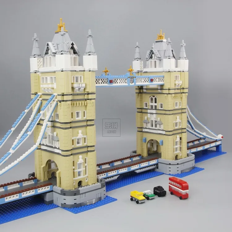 

DHL Lepin 17004 4295Pcs Creator Expert London Tower Bridge Model Building Blocks Bricks Toys Gift Compatible Legoed 10214