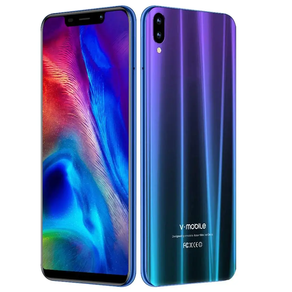 TEENO Vmobile XS pro Мобильный телефон Android 3 ГБ + 32 5 84 &quot19:9 HD экран 13 МП камера celular смартфон