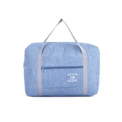 Унисекс нейлоновая портативная складная дорожная сумка для хранения большой емкости мешочек для багажа вместительная сумка-Органайзер