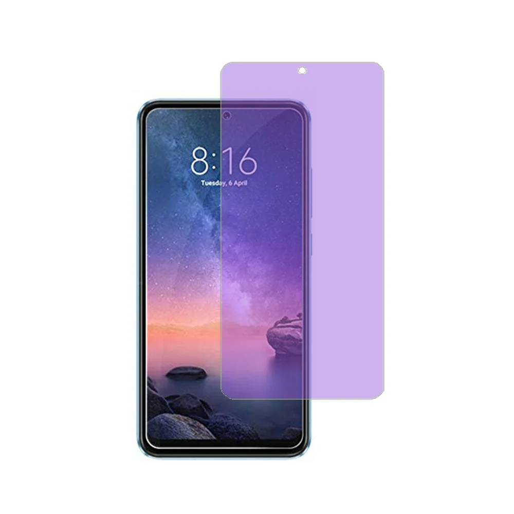 Закаленное стекло для телефона Xiaomi Redmi Note 7 полное покрытие Антибликовая Защита