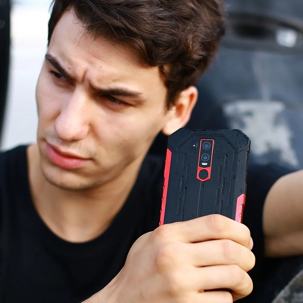 Ulefone Armor 6E IP68 прочный противоударный мобильный телефон Android 9,0 6,2 "4G + 64G мобильный телефон NFC телефоны беспроводной зарядки 4G смартфон